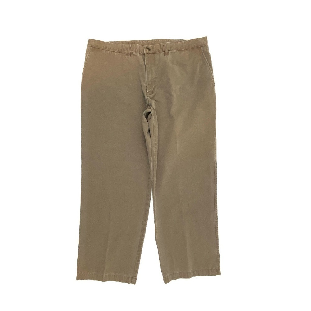 Haggar Straight Leg Women's size 40x30 Brown Chino Pants